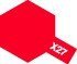 Tamiya X-27 Clear Red (80027) Enamel Paint